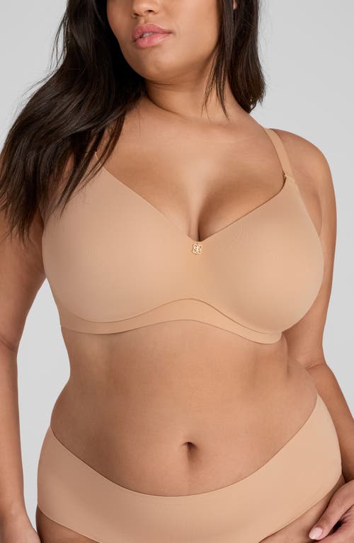Honeylove Cloudembrace Wireless T-shirt Bra In Neutral