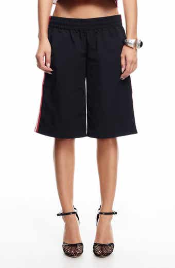 LIONESS Sevigney Side Stripe Long Shorts