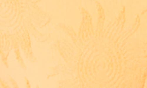 Rip Curl Dusk Jacquard High Leg Bikini Bottoms In Yellow