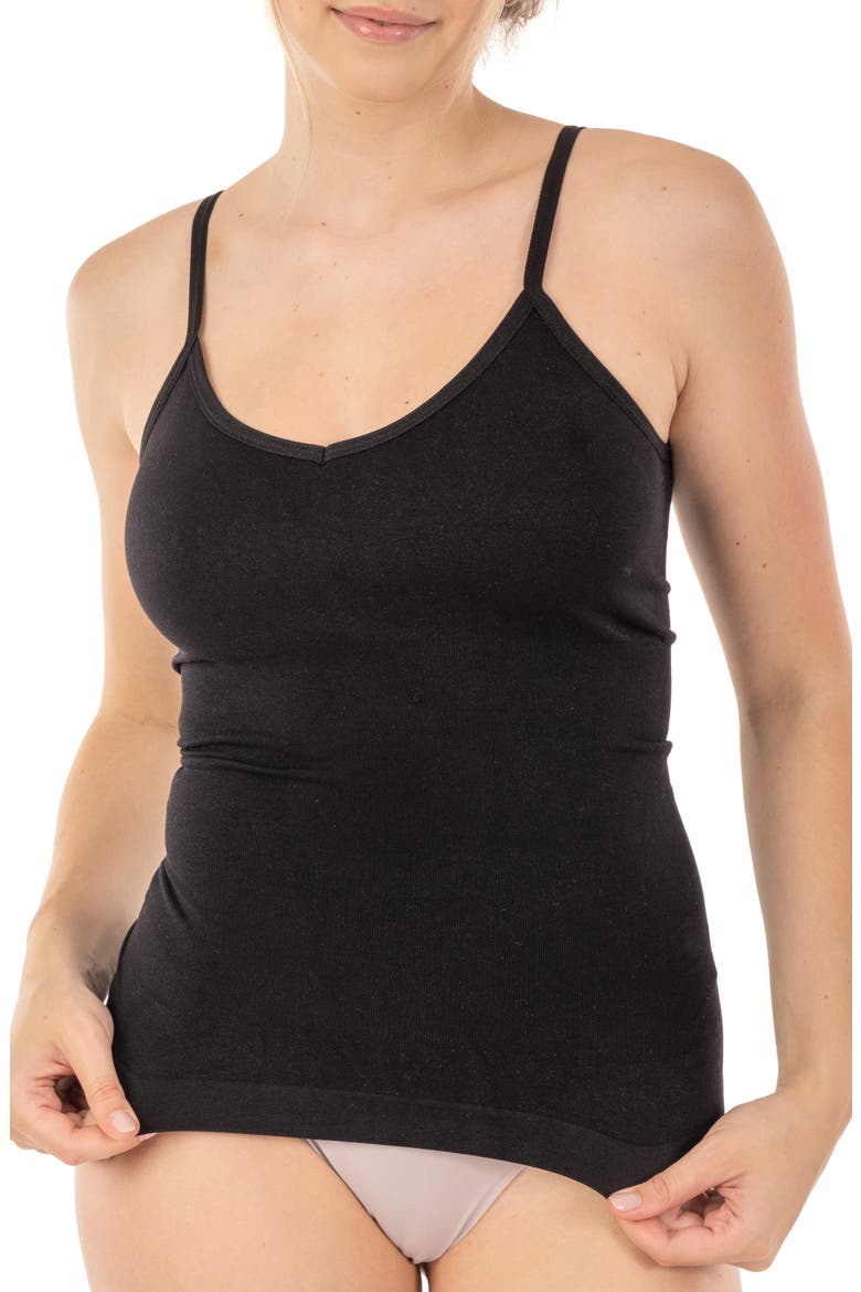 Reversible Shaping Camisole, Main, color, BLACK
