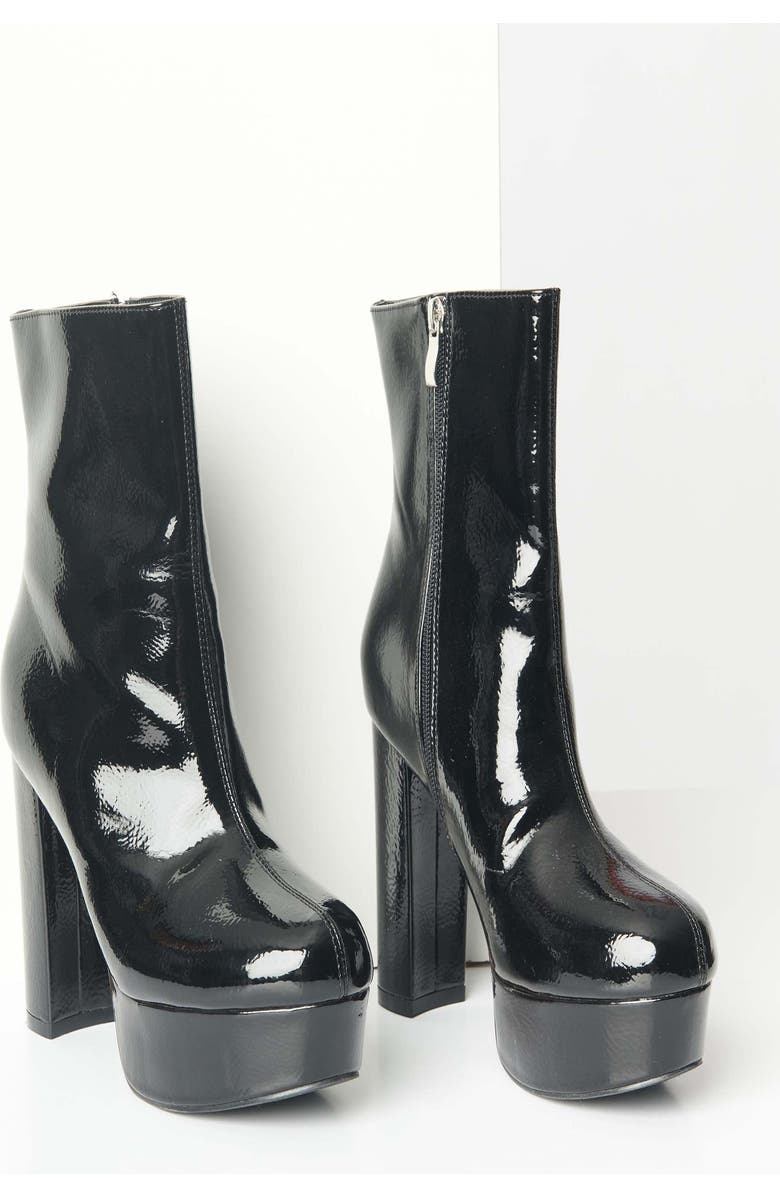 Unique Vintage Platform Heel Ankle Boots, Alternate, color,