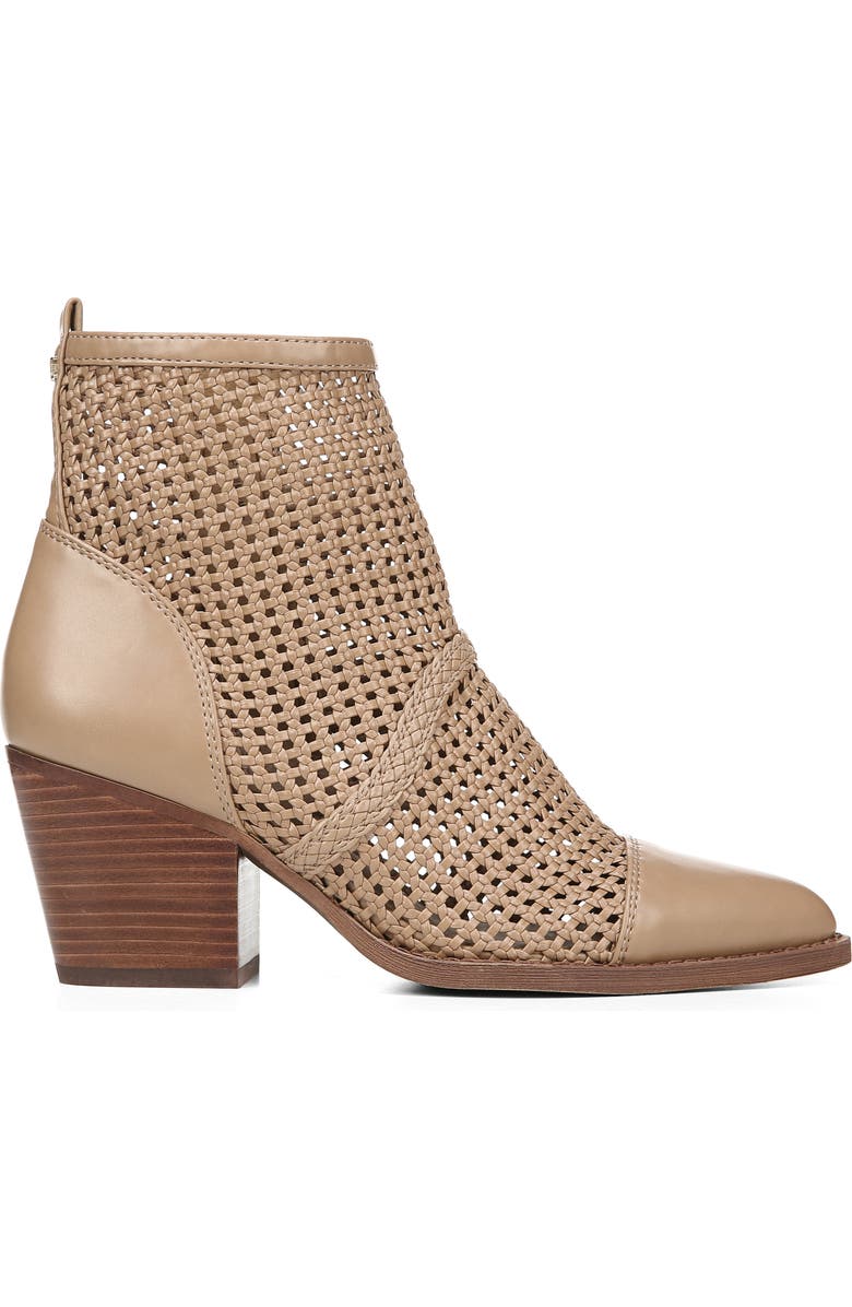 Sam Edelman Elita Woven Cap Toe Bootie, Alternate, color,
