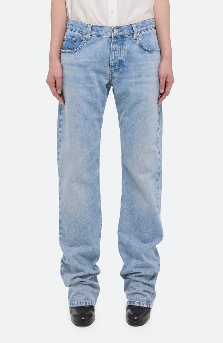 Helmut Lang Low Rise Straight Leg Jeans, Main, color,