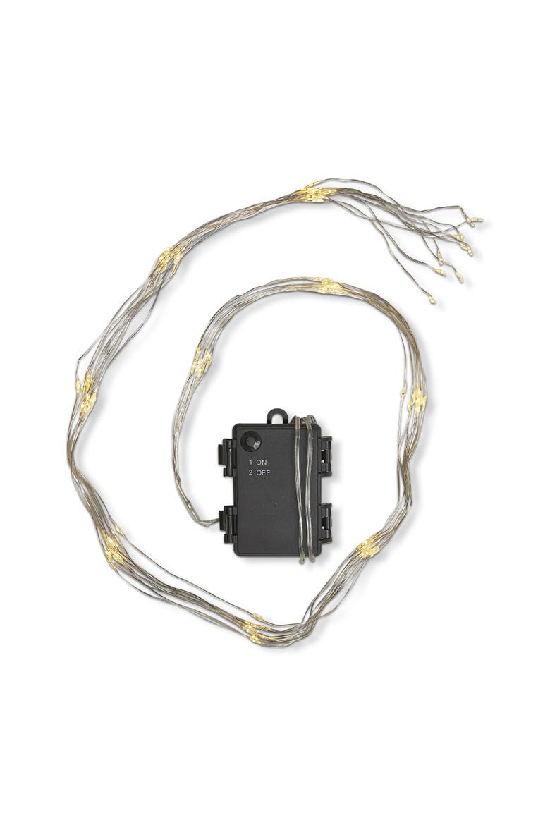Fairy Cluster LED String Lights - Indoor White Decor, Main, color, White