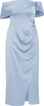 City Chic Paloma Off the Shoulder Maxi Dress