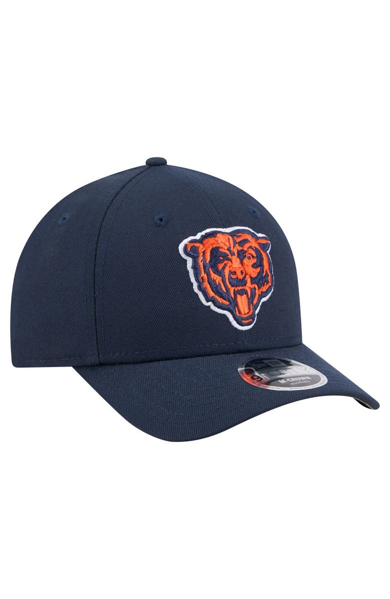 New Era Men's New Era  Navy Chicago Bears Team Collection 9FORTY M-Crown Adjustable Hat, Alternate, color, Navy