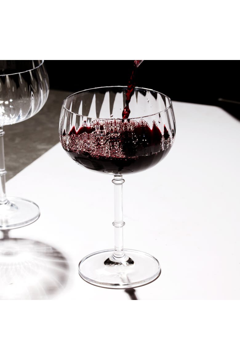 Rims Orient-Coupe Wine Glasses - Set of 2, Alternate, color, Clear