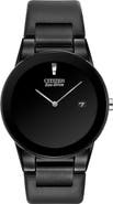 Citizen Axiom Eco-Drive Solar Leather Strap Watch