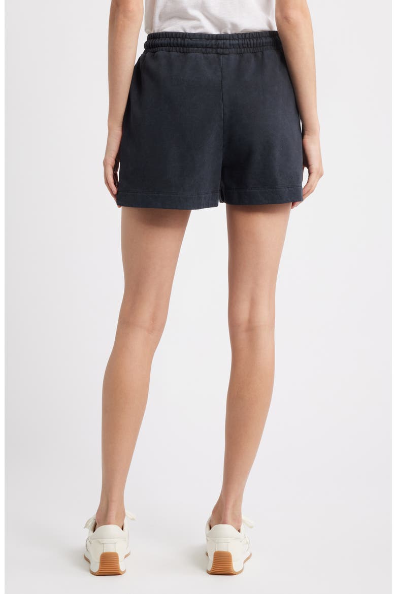 Cotton Sweat Shorts, Alternate, color, BLACK