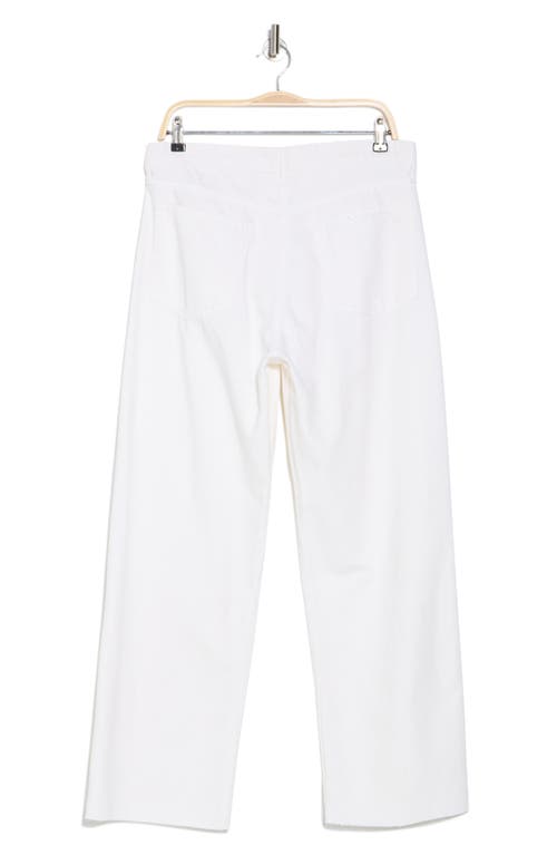 Rag & Bone White Charlie Ankle-length Barrel Jeans In White