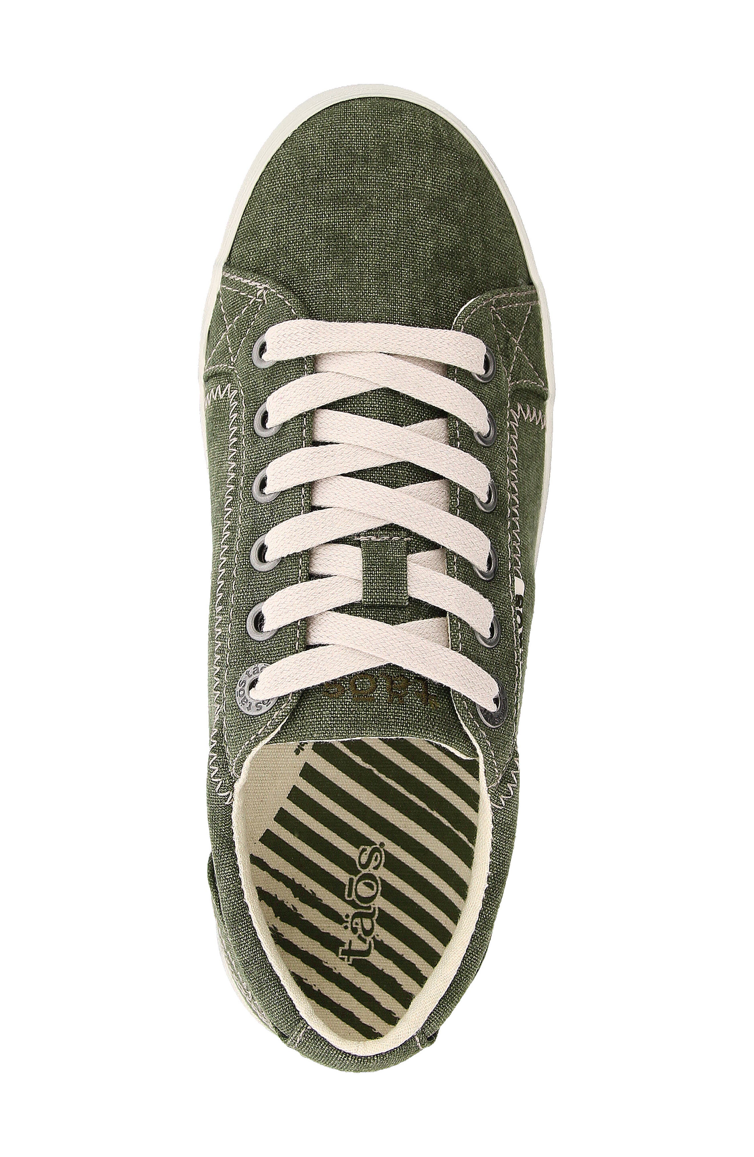'Star' Sneaker, Alternate, color, OLIVE WASHED CANVAS