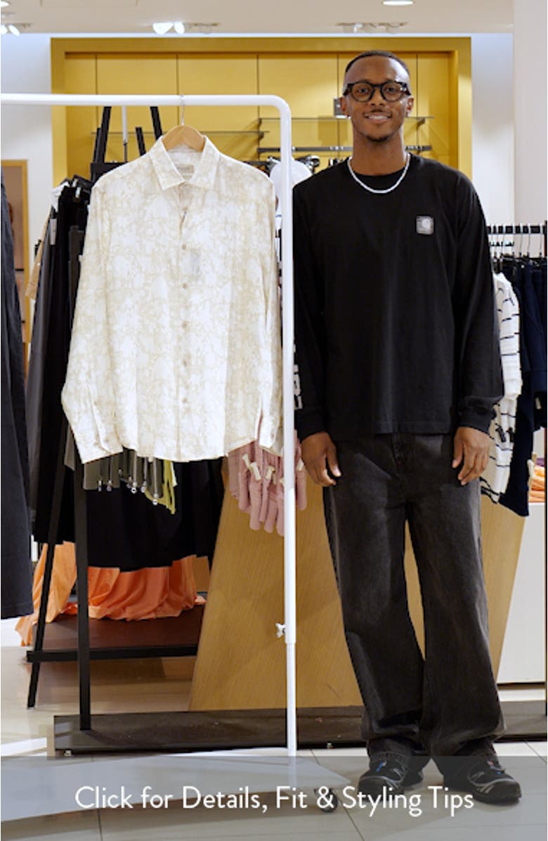 Julian Linen Button-Up Shirt, sales video thumbnail