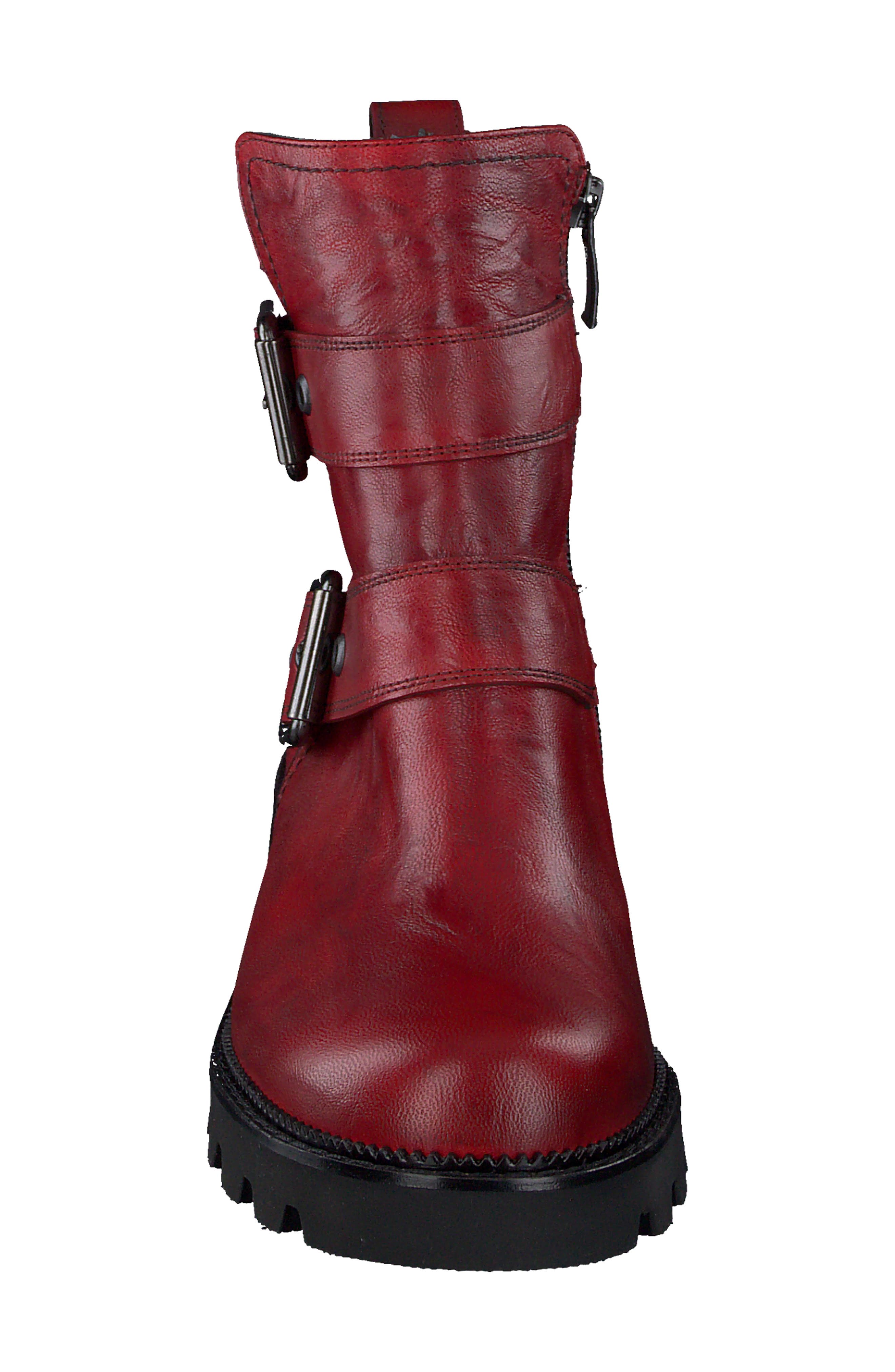 Jake Bootie, Alternate, color, RED SPORTNAPPA