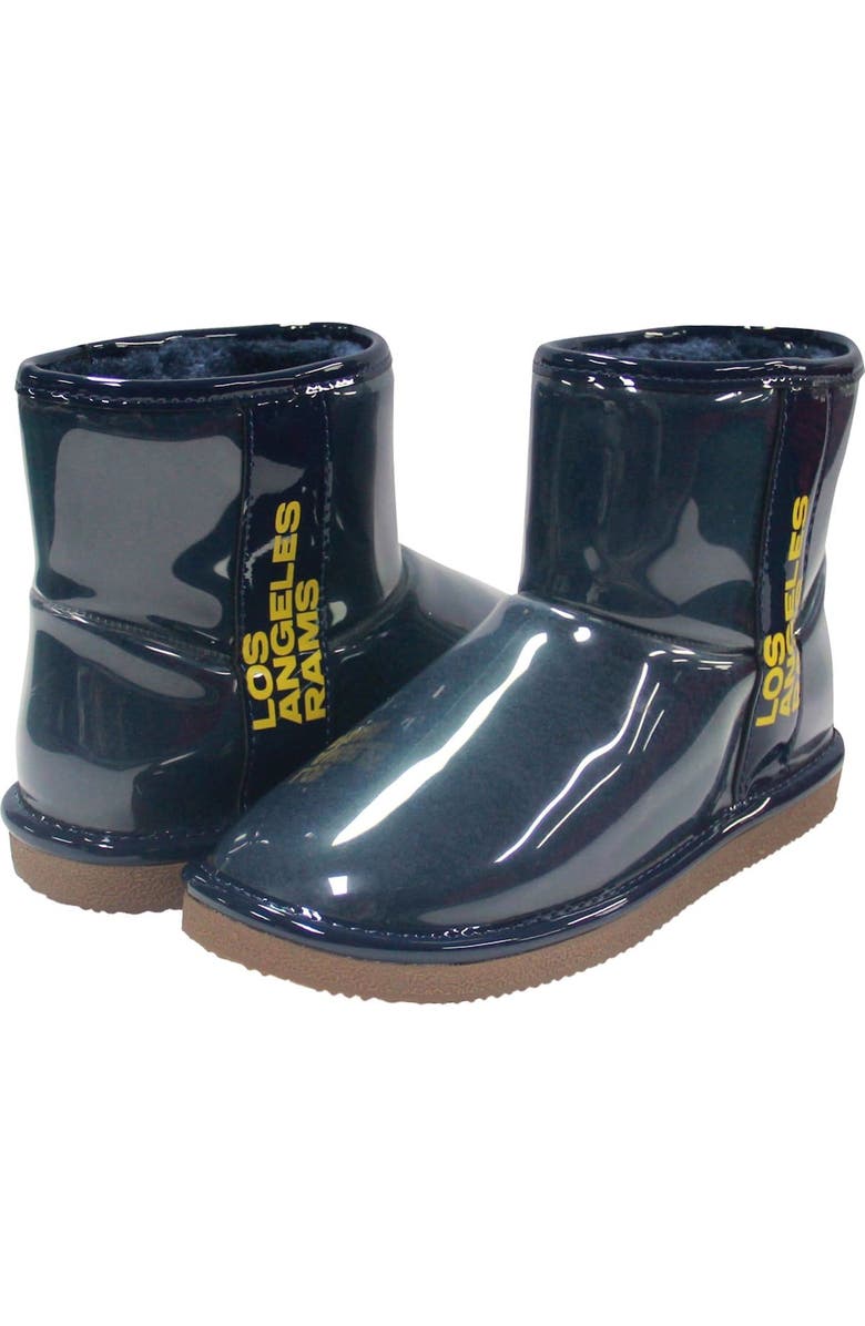 CUCE Women's Cuce Royal Los Angeles Rams Water Resistant Faux Shearling Boots, Main, color,