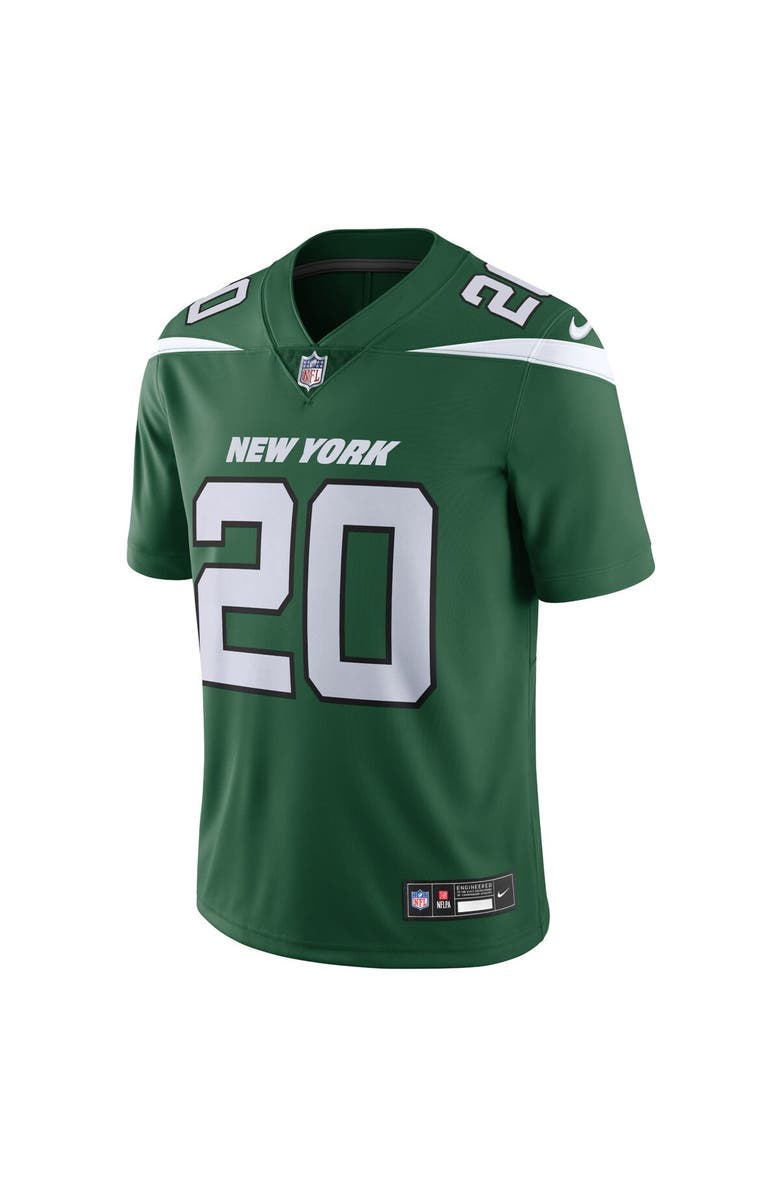 Nike Men's Nike Breece Hall Gotham Green New York Jets Vapor Untouchable Limited Jersey, Alternate, color, Green