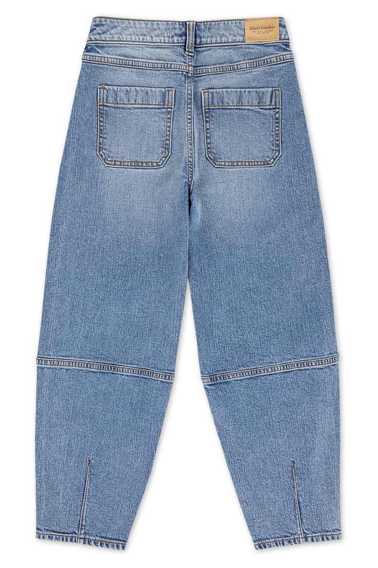 Kids' High Waist Balloon Jeans, Alternate, color, BLUE