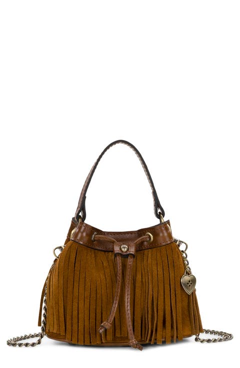 Mini Elisa Leather Crossbody Bag