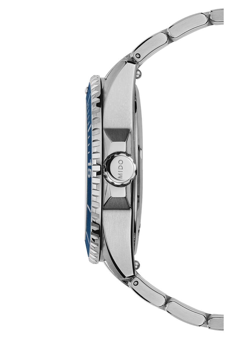 Ocean Star 200 Automatic Bracelet Watch, 42.5mm, Alternate, color, BLUE
