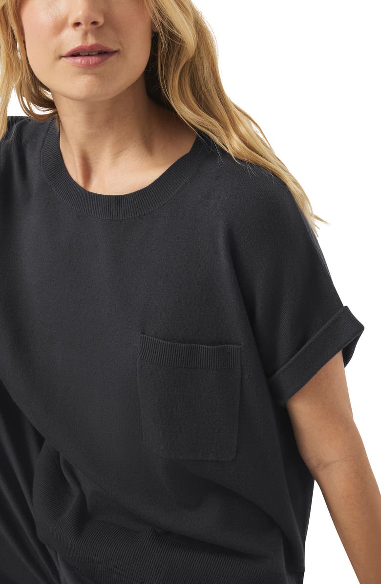 Splendid Veronica Short Sleeve Sweater, Alternate, color, 