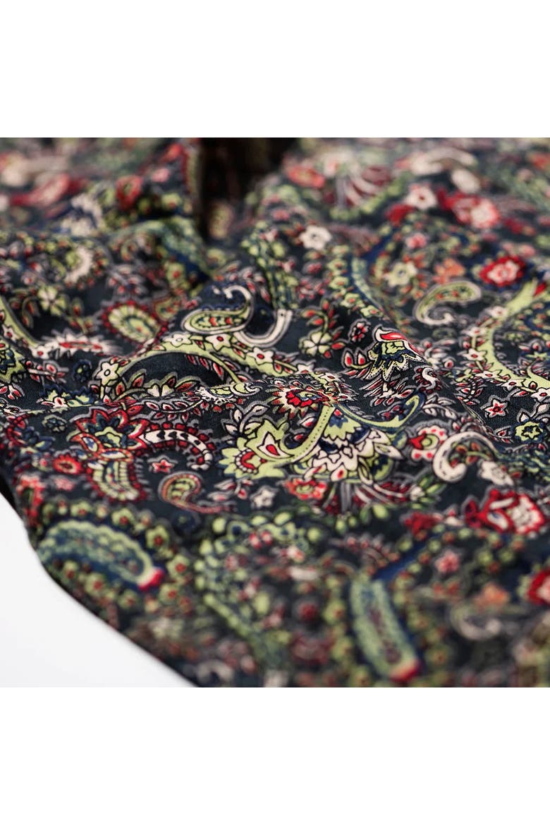Handprinted Adult Apron, Alternate, color, Paisley