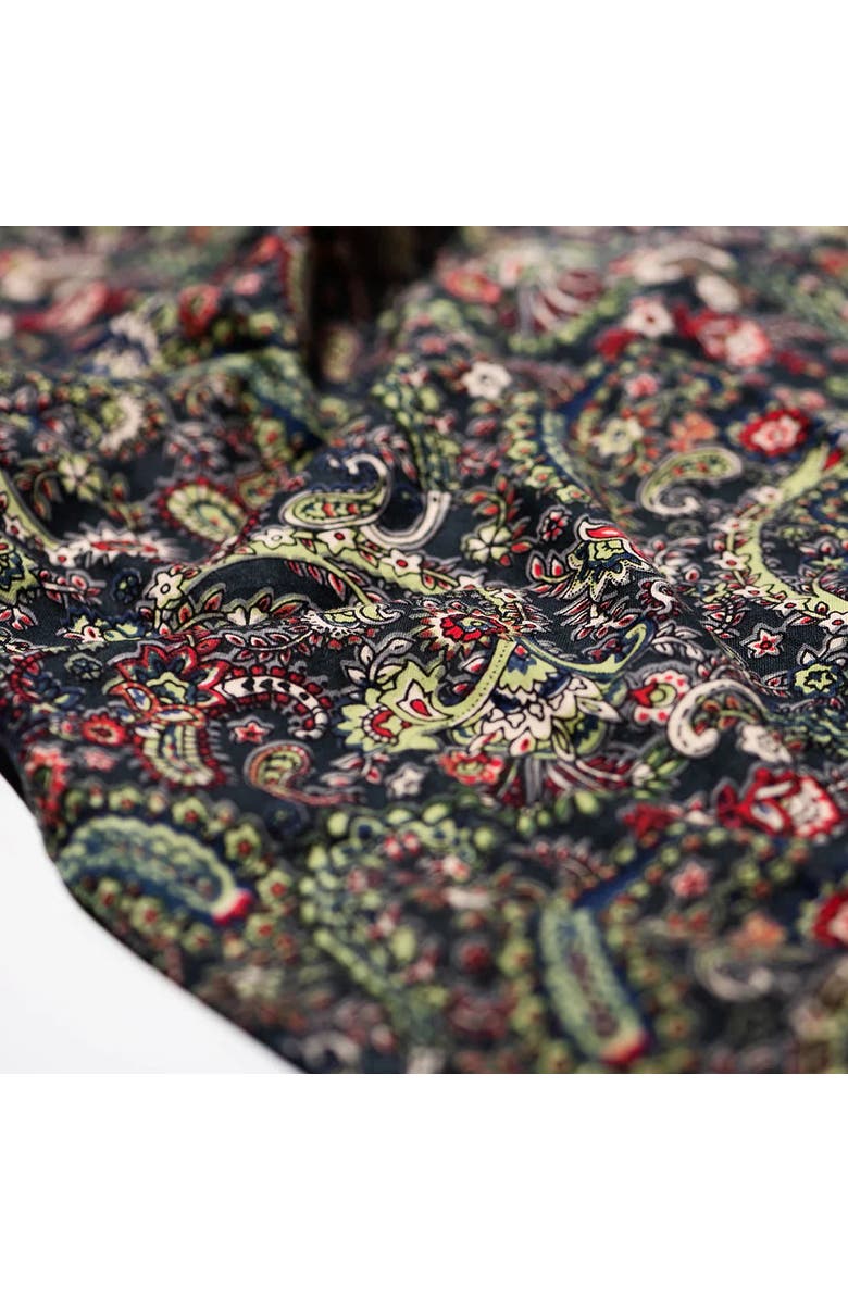 PUEBCO Handprinted Adult Apron, Alternate, color, Paisley