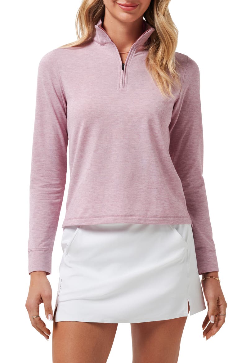 Featherweight Active Pullover, Main, color, HEATHER FOXGLOVE