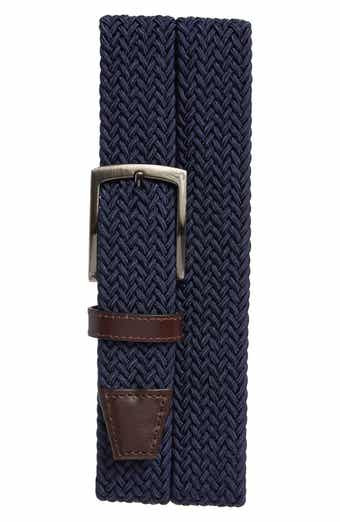 Johnston & Murphy Stretch Braided Belt