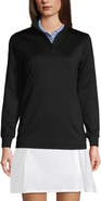 Lands' End School Uniform  Quarter Zip Pullover