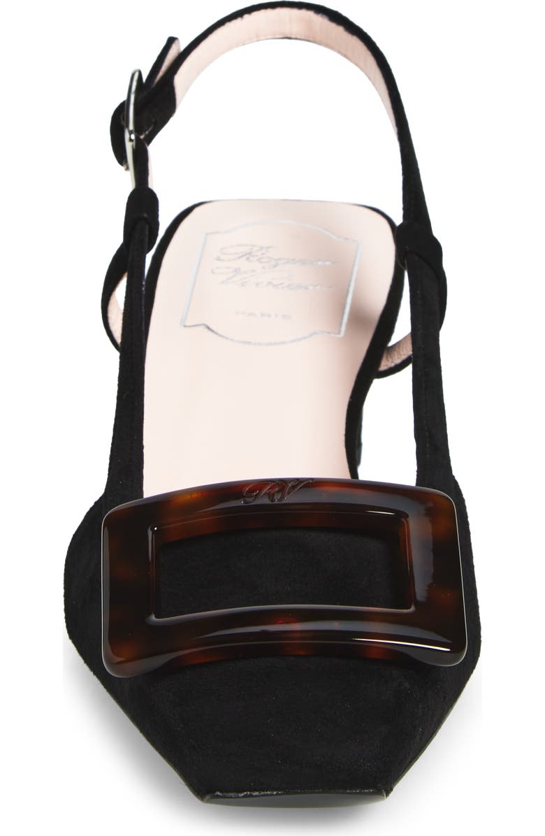 Roger Vivier Belle Vivier Slingback Pump, Alternate, color, Nero