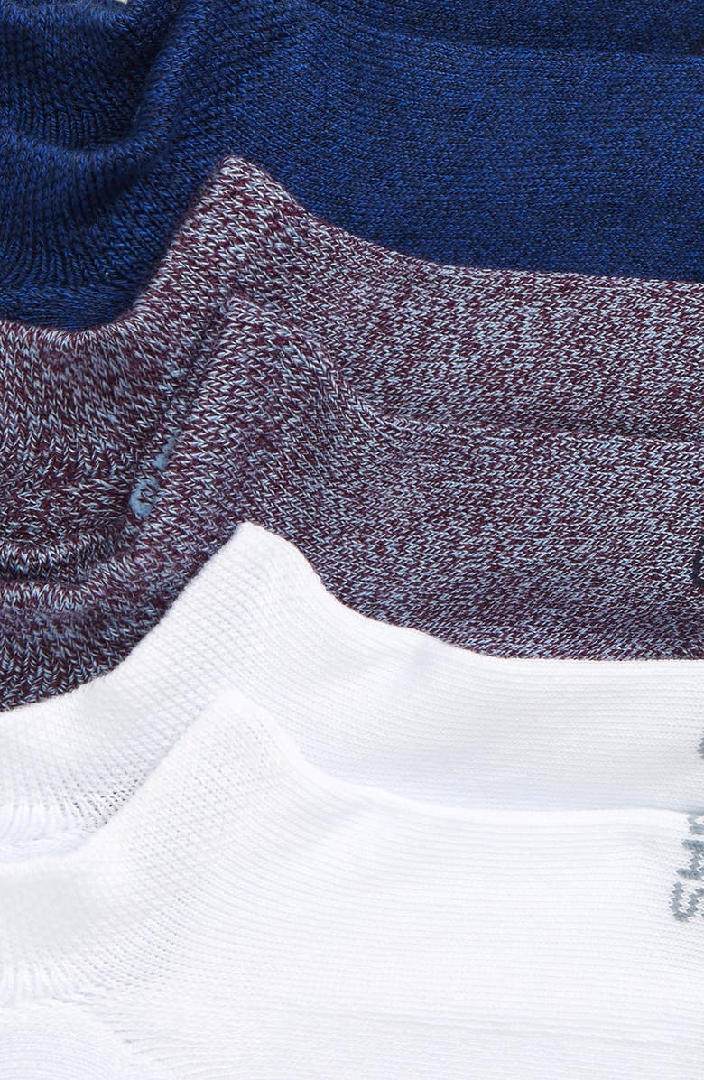 Bombas Assorted 3-Pack Cushion No-Show Socks, Alternate, color,