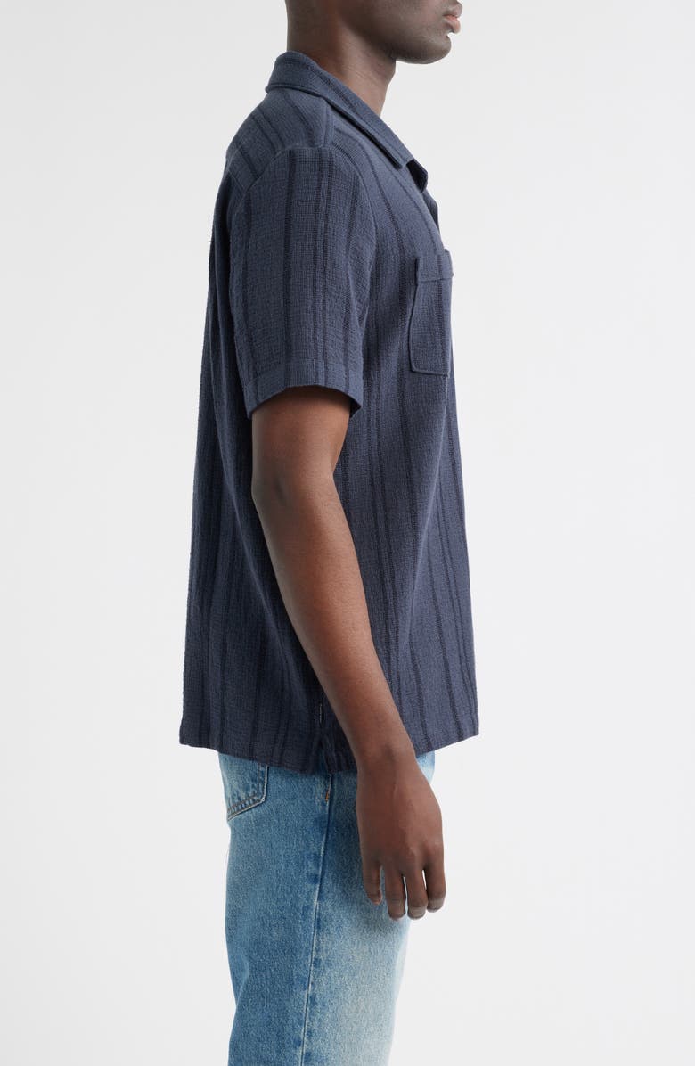 DARK SEAS Castillo Cotton Dobby Camp Shirt, Alternate, color, Slate