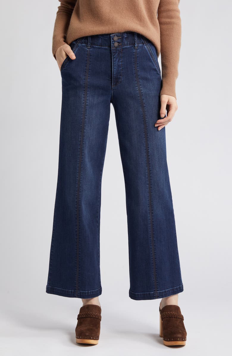 Wit & Wisdom 'Ab'Solution Skyrise Wide Leg Jeans, Alternate, color, 