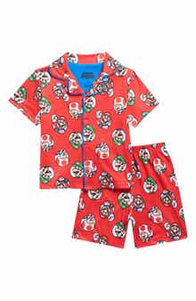 AME Kids' Super Mario Two-Piece Coat Pajamas