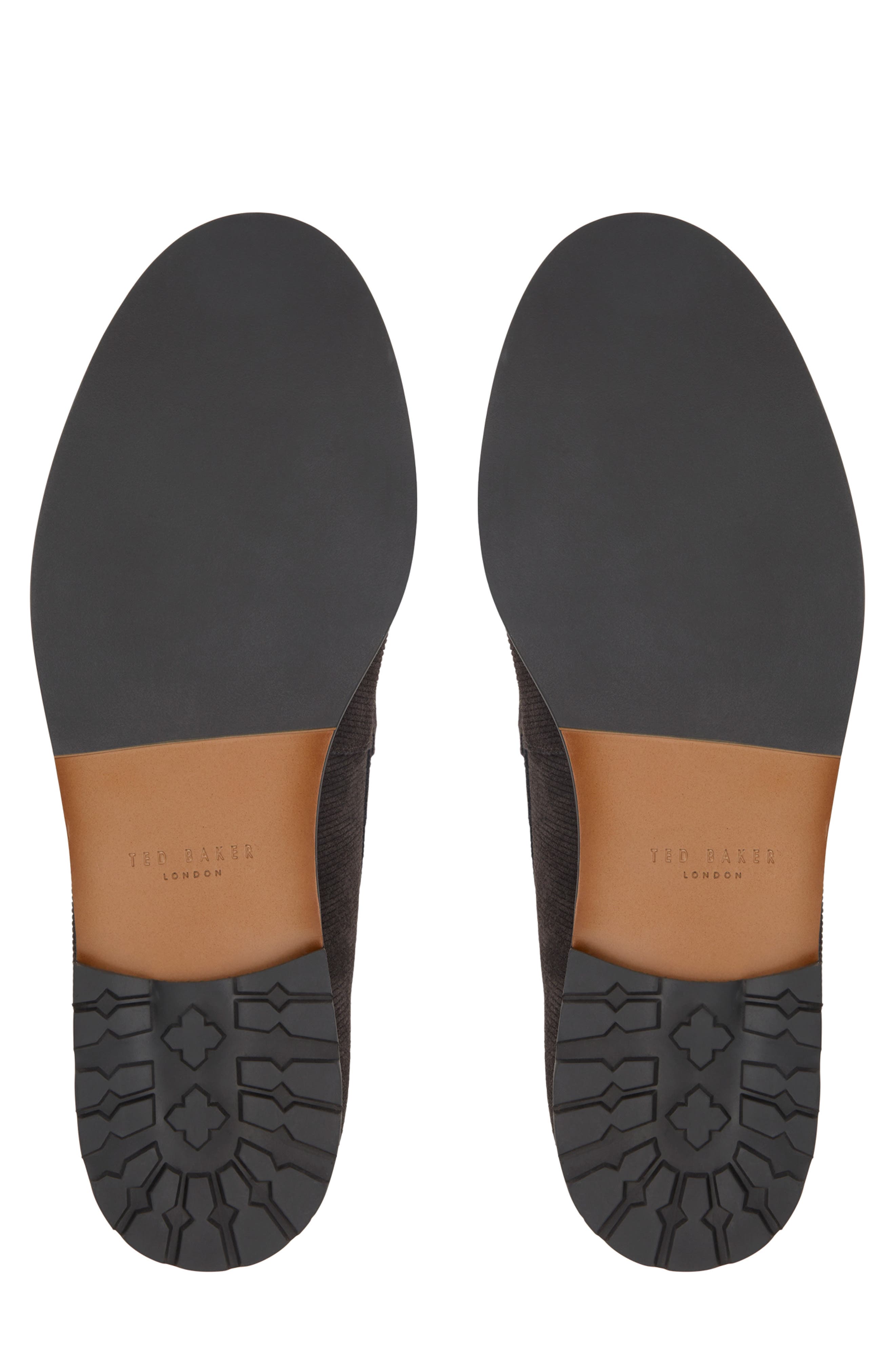 Ted Baker London Parkhill Penny Loafer, Alternate, color, Suede Dark Brown