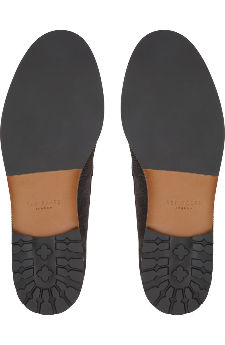 Ted Baker London Parkhill Penny Loafer, Alternate, color, Suede Dark Brown