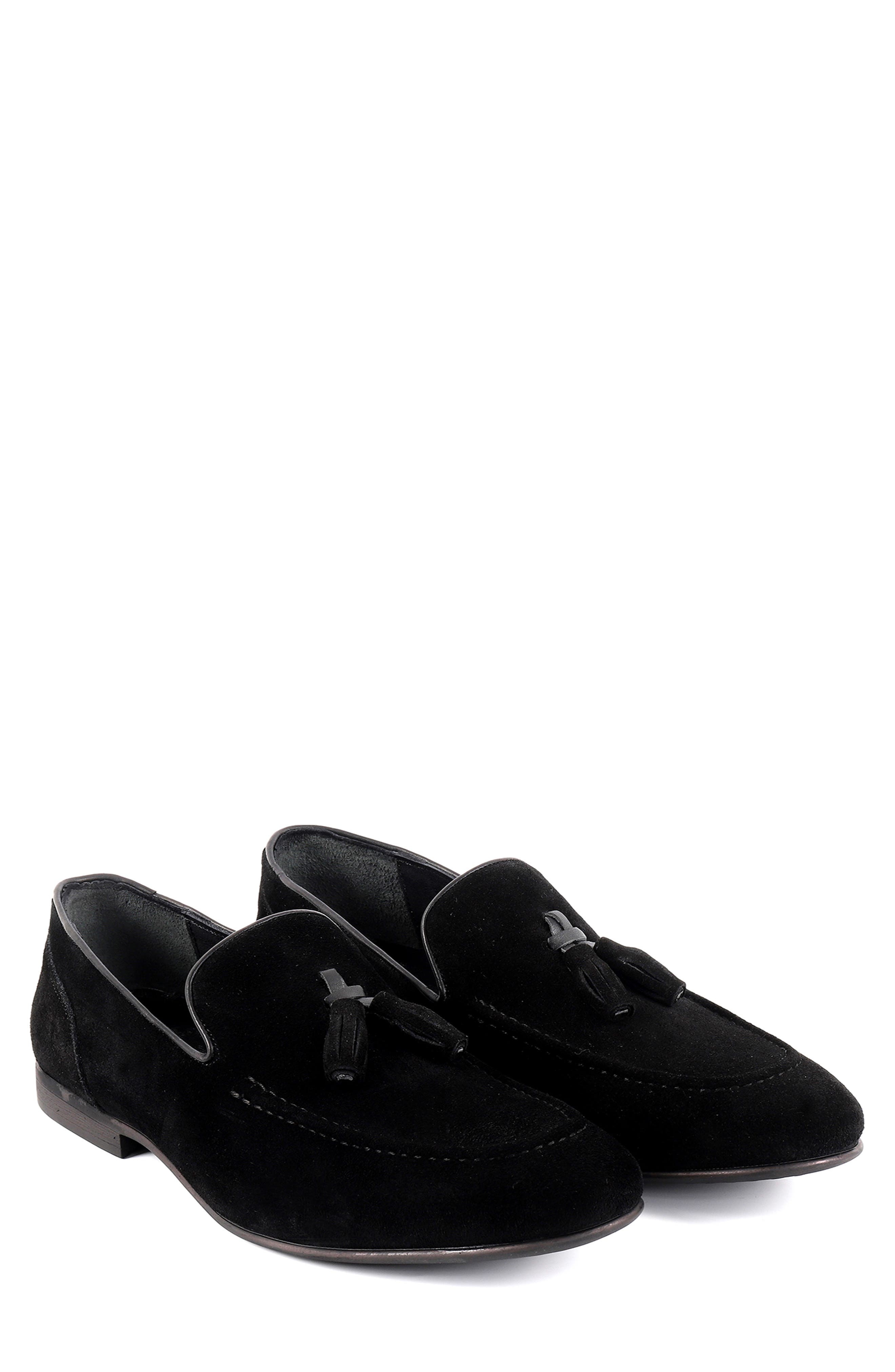 VELLAPAIS Lenore Tassel Loafer, Alternate, color, Black