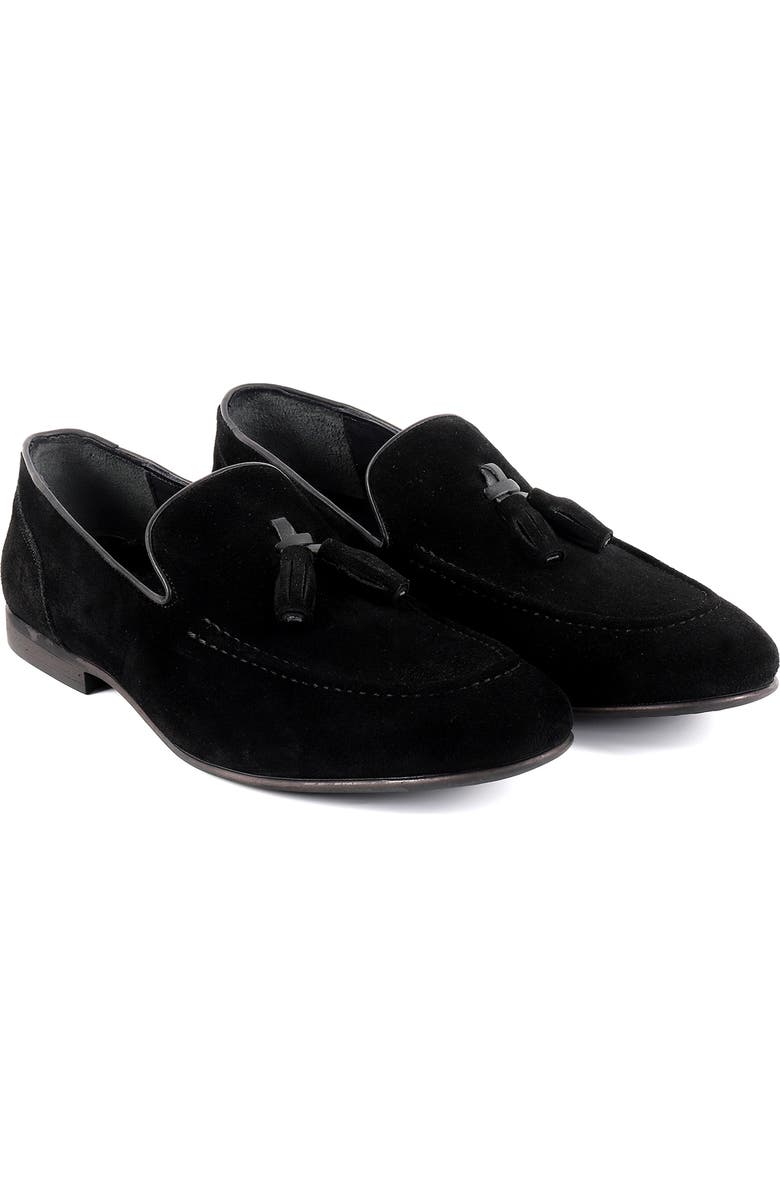 VELLAPAIS Lenore Tassel Loafer, Alternate, color, Black