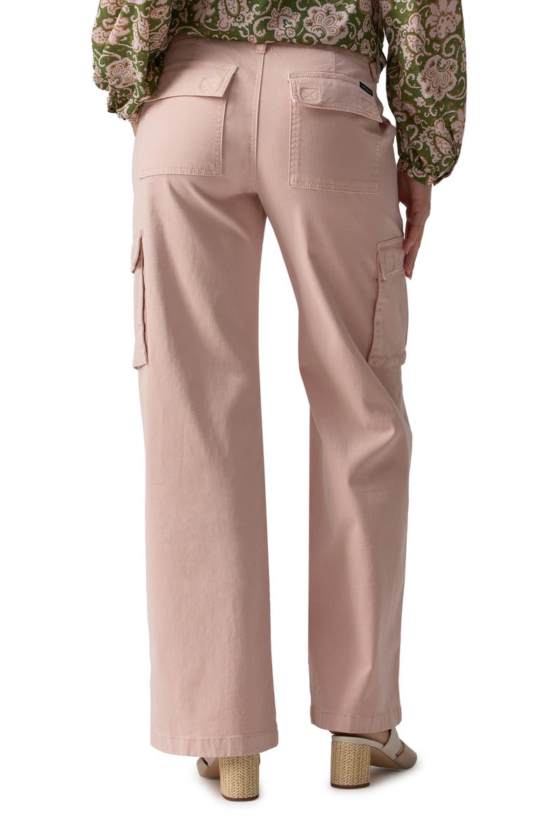 Reissue Wide Leg Cargo Pants, Alternate, color, ROSE SMOKE