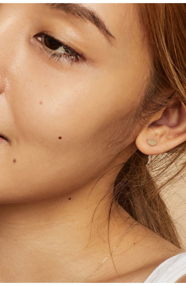 Oradina 14K Yellow Gold Cabana Studs, Alternate, color, Yellow Gold