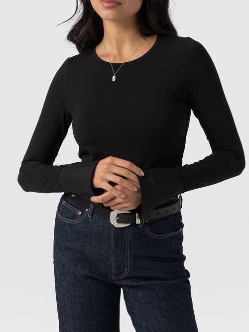 Shop Saint + Sofia Connie Cuff Tee