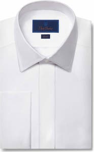 David Donahue Slim Fit Formal Cotton Dress Shirt