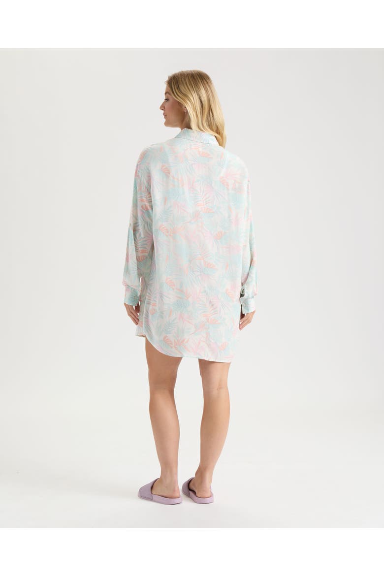 Canopy Long Line Shirt, Alternate, color, Blanc