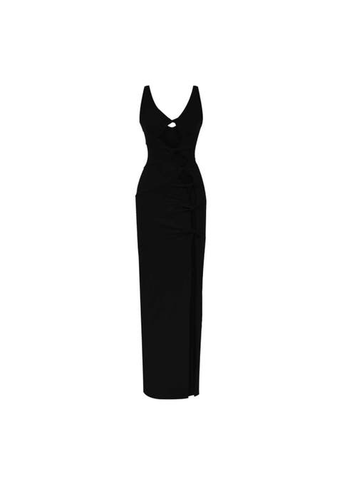 Sara Dress - Elegant Cut-Out Maxi | Event Wear