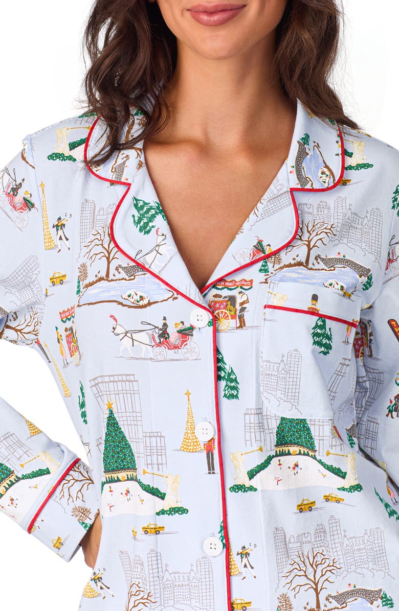 BedHead Pajamas Print Jersey Pajamas, Alternate, color,