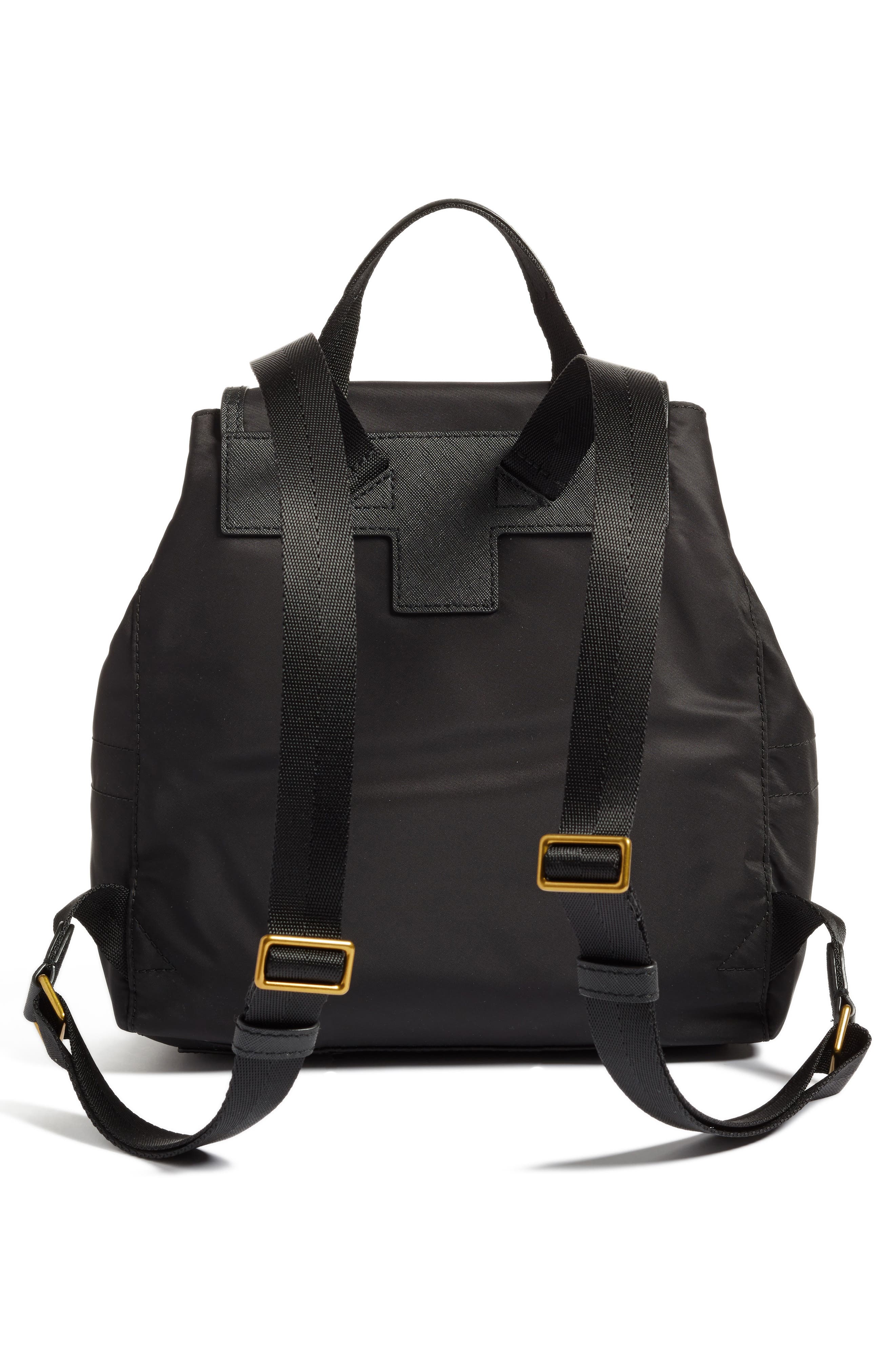 Tory Burch Small Scout Nylon Backpack, Alternate, color, 