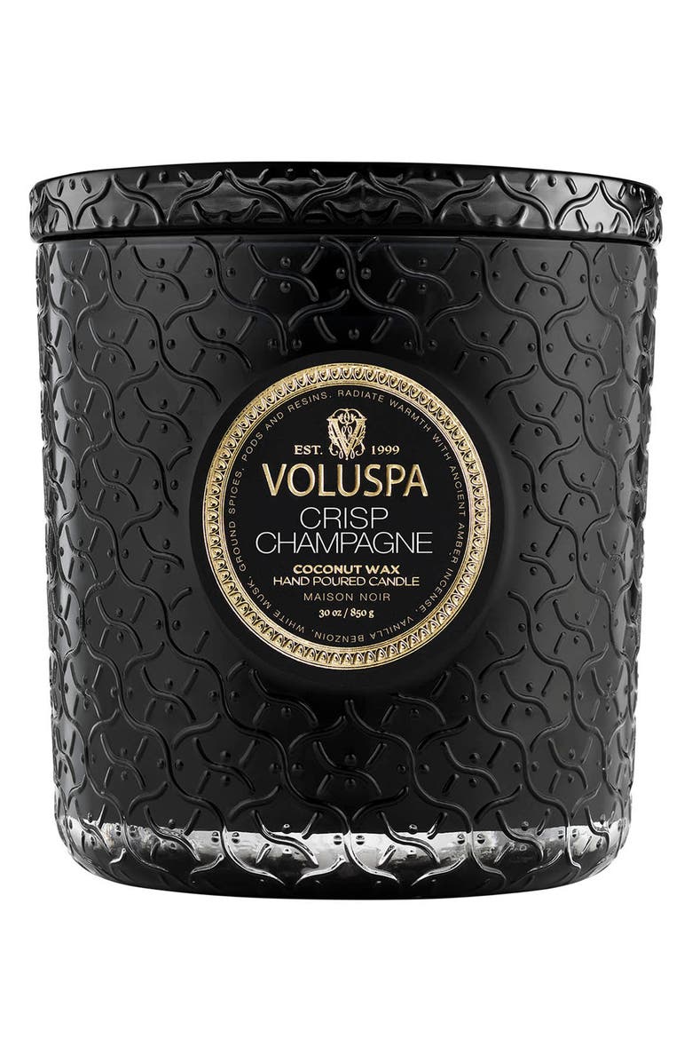 Voluspa Crisp Champagne Boxed Luxe Candle, Alternate, color, 