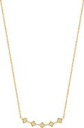 Bony Levy Mykonos 18K Yellow Gold Diamond Bar Pendant Necklace