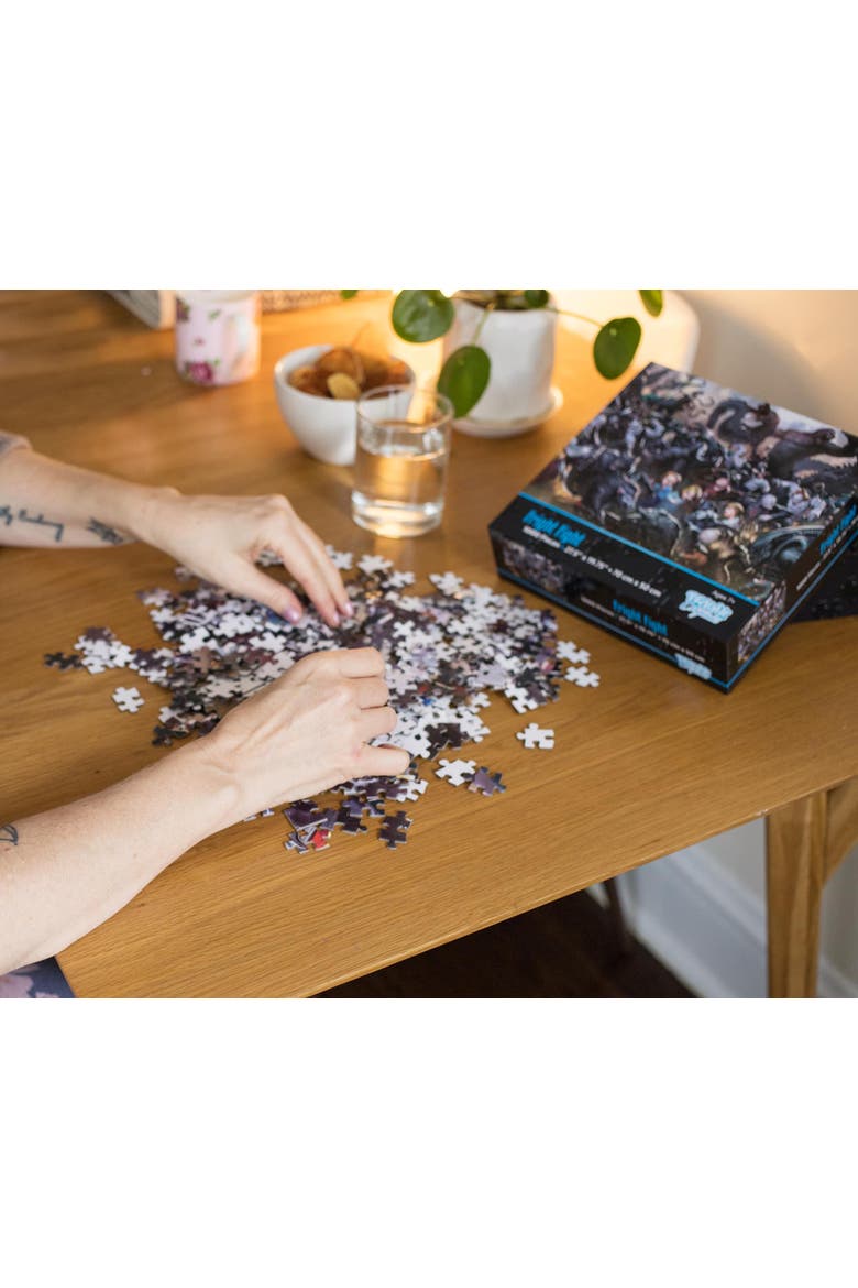 Fright Fight Horror Movie Villain Inspired 1000 Piece Jigsaw Puzzle, Alternate, color, Multi-Color