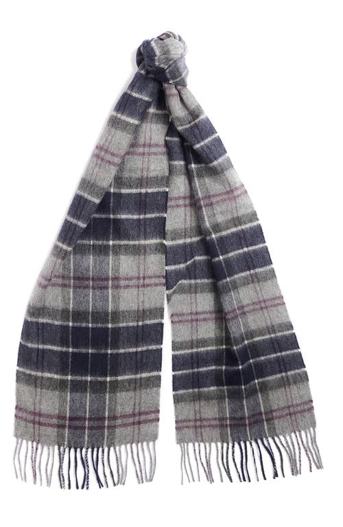 Barbour Tartan Plaid Wool & Cashmere Scarf