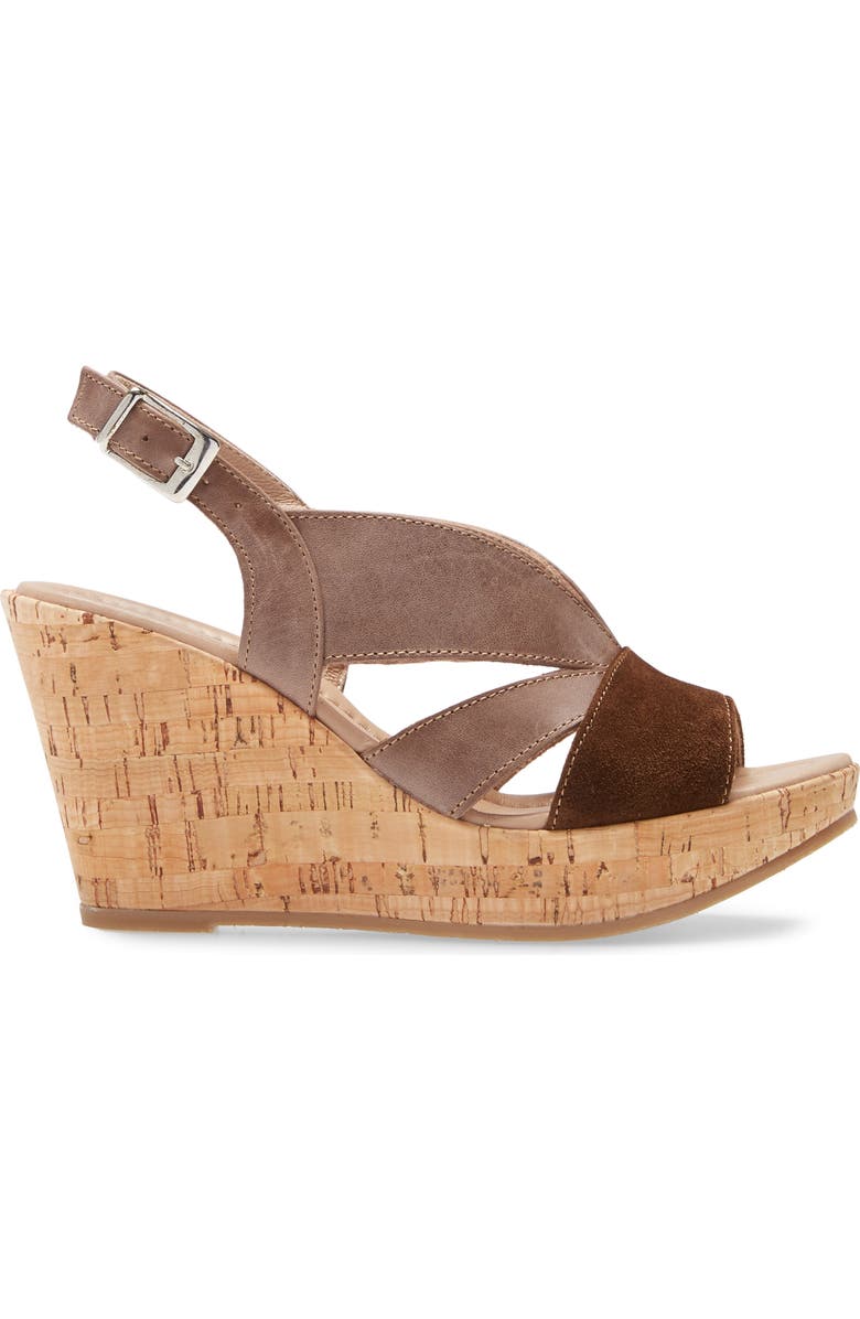 Cordani Randie Platform Wedge Slingback Sandal, Alternate, color,